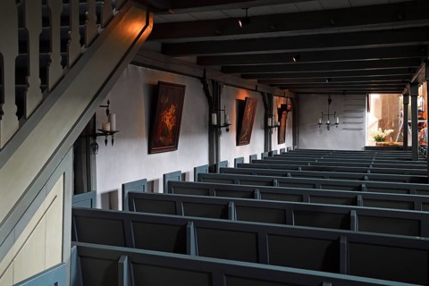 Interior of the Church of St. Severin