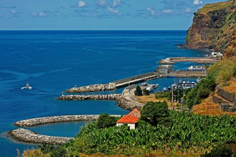 Calheta fishing and marina