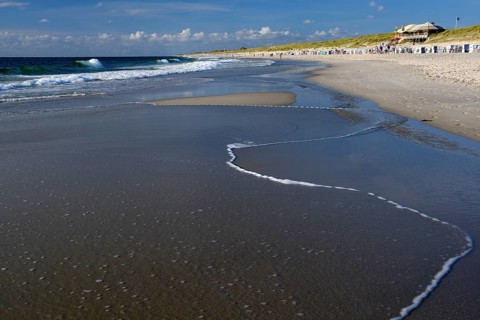 Evening beach