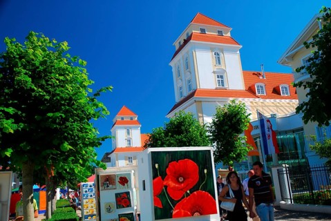 Seaside resort