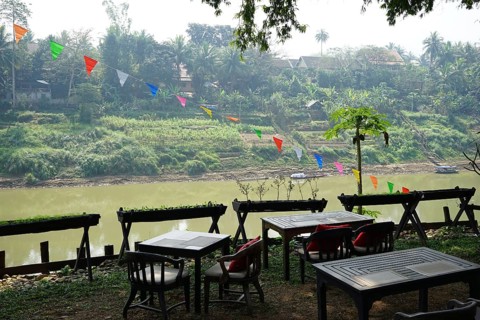 Restaurant on the Nam Khan River