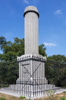 The Gordon Monument on the battlefield of Waterloo 1815