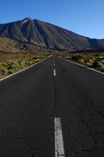 Pico del Teide Road and Volcano