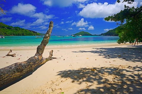 Bay of Baie Ternay Marine National Park