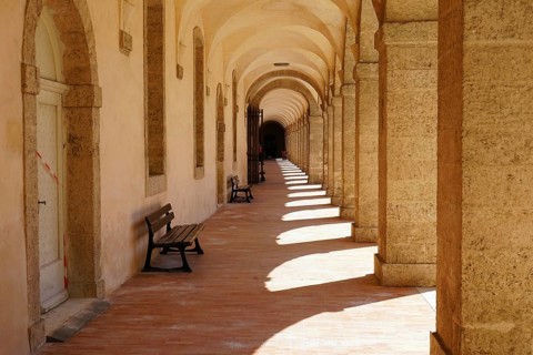 Portico in the courtyard of the Vieille Charite