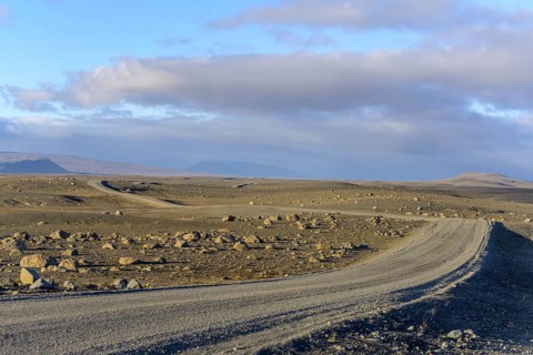 Kjalvegur track