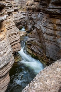 Canyon of Rosomac river also known as Slavinja throat