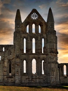 Gothic Abbey Ruin