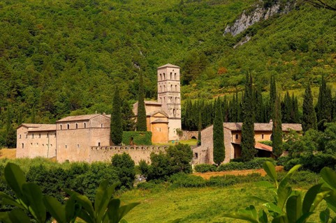 San pietro in Valle Abbey