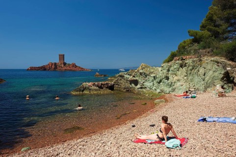 Ile d'Or at the Corniche de l'Esterel