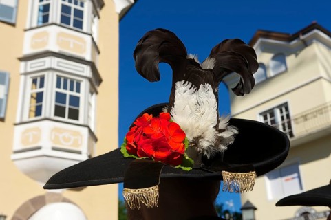 Trachtler in Ortisei