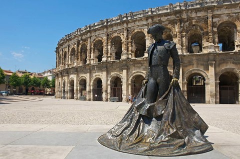 Statue of a torero