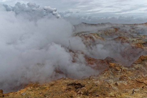 Geothermal area Gunnuhver