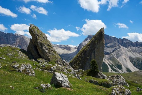 Malga-Alm below the Geislerspitzen