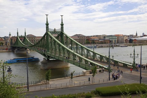 Freedom Bridge over the Danube
