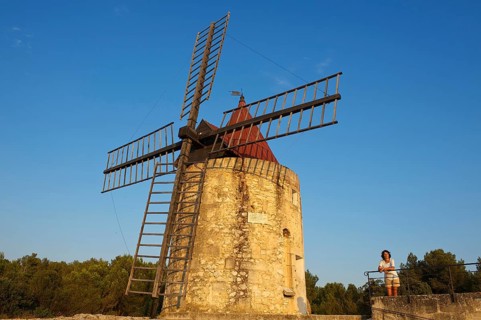 Mill by Alphonse Daudet near Fontvieille