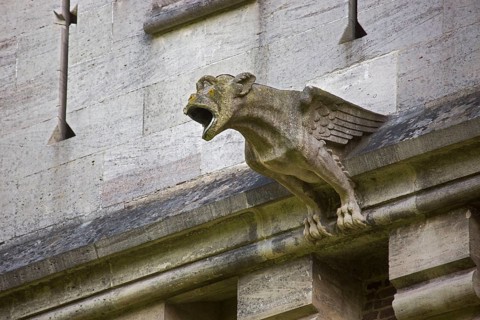 Stone gargoyle