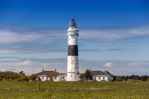 Red Cliff Lighthouse near Kampen