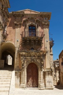 Old town house in Ragusa Ibla