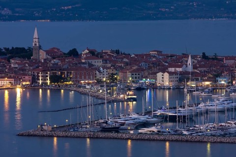 Izola bay and marina
