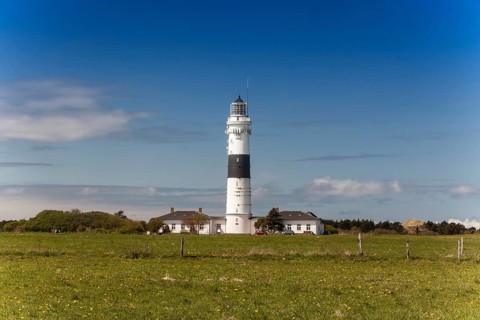 Red Cliff Lighthouse near Kampen