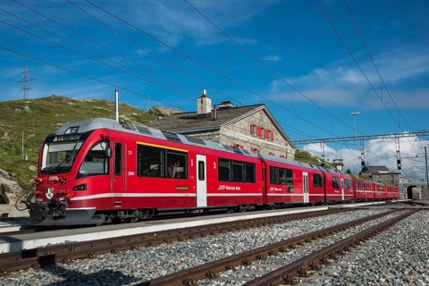 Bernina train station