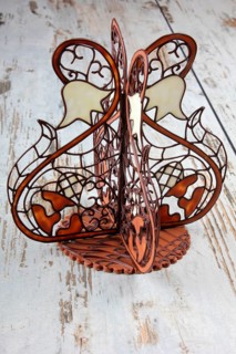Sprayed chocolate