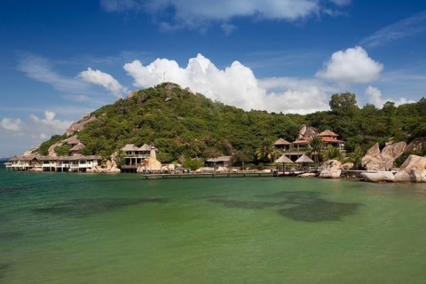 Small bungalow resort Ngoc Suong