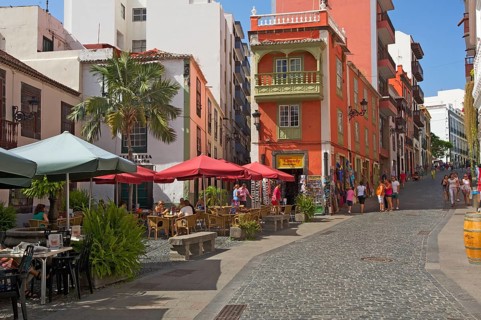 Placeta de Borrero in the old town of Santa Cruz de La Palma