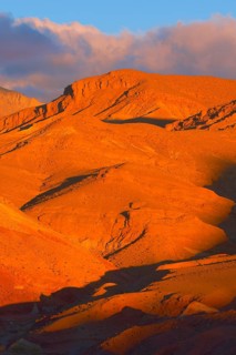 Dades Gorges landscape at dawn