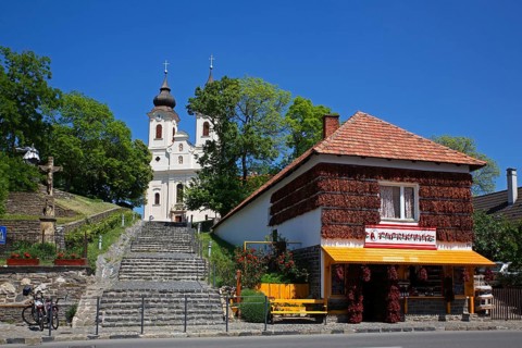 Paprika House and Abbey Church Tihany Monastery