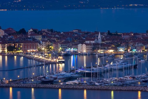Izola bay and marina