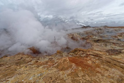 Geothermal area Gunnuhver