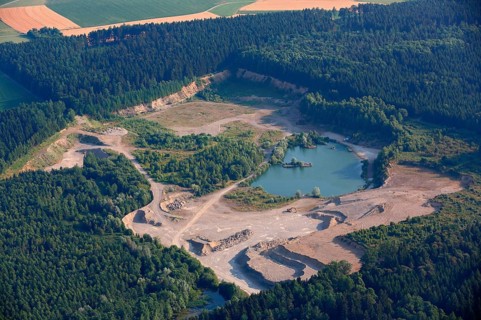 Gravel mining
