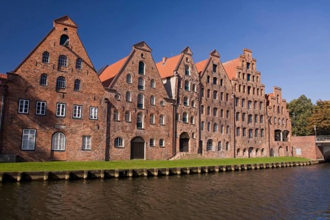 Former salt store houses