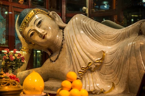 Reclining Jade Buddha