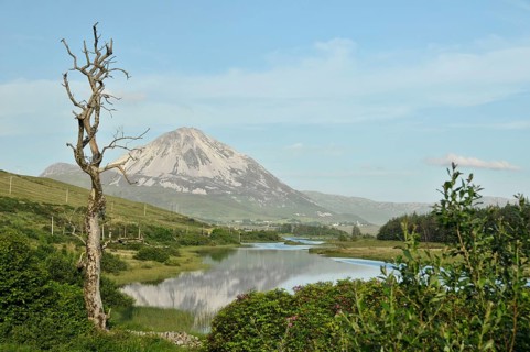 View of Mount Errigal from Gweedore