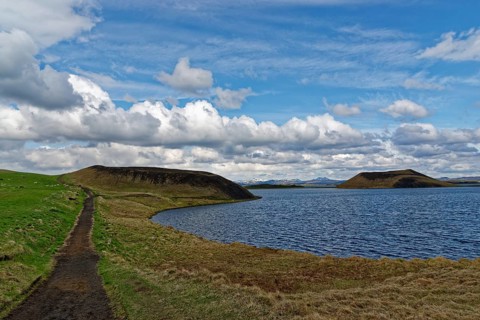 Clouds at Skutustadir