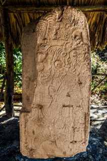 Stele at the North Acropolis