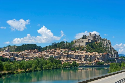 Sisteron on the Durance
