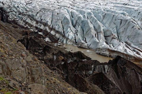 Svinafell glacier