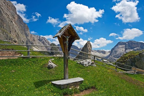 Malga-Alm below the Geislerspitzen