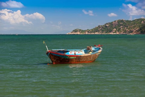 Small fishing boat