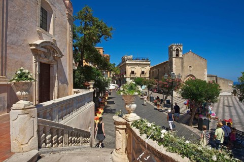 View of Piazza IX Aprile