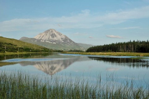 View of Mount Errigal from Gweedore