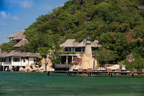 Small bungalow resort Ngoc Suong