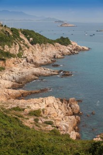 Rocky cliff landscape