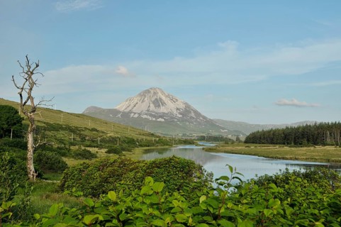 View of Mount Errigal from Gweedore