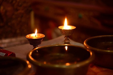 Butter lamps