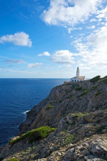 Lighthouse at Punta de Capdepera